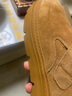 百丽厚底保暖毛毛鞋女2025冬新二层牛皮复古勃肯鞋JD009DM5 棕单里 39 实拍图
