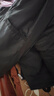 京东京造【进口极寒95鹅绒服】羽绒服男外套女冬季新款中长款 曜石黑 3XL 实拍图