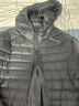 京东京造穿山甲轻薄羽绒服 连帽白鸭绒户外秋冬外套短款男 黑色 XXL 实拍图