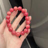 蔓笙樱桃洛白玉菩提根手串男女款绕指柔文玩菩提子佛珠男盘玩念珠手链 樱桃洛圆珠【新品】女士 实拍图