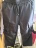 Homlean美式机能伞兵工装裤男春夏宽松小众阔腿休闲登山长裤S6603黑色M 实拍图