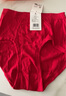 宜而爽【3条装】红色男士内裤100%纯棉罗纹三角裤男中高腰大码短裤衩 实拍图