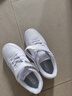 特步（XTEP）儿童童鞋空军一号经典四季百搭板鞋 新白色 36 实拍图