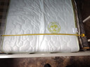 红蜻蜓（RED DRAGONFLY）乳胶床垫1.5米x2.0米记忆棉软垫家用卧室榻榻米垫子海绵租房专用 印花双拼-白绿【厚约6cm】 宿舍床-90x190cm【不易塌陷】 实拍图
