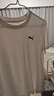 彪马（PUMA）纯色宽松短袖T恤男女情侣款新款夏季运动上衣 690409 白-02 S (170/92A) 实拍图