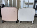 米熙高颜值登机箱小行李箱女拉杆箱子旅行箱密码箱18英寸淡山茱萸粉36 实拍图