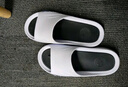 回力拖鞋男士厚底防滑浴室一字拖休闲外穿耐磨凉鞋SDJ-3A77 白黑42-43 实拍图