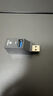 毕亚兹 USB3.0分线器扩展坞 1米 高速4口集线器HUB拓展坞 笔记本台式电脑一拖多口转接头延长线带供电口 实拍图