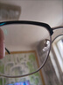 戴申理工男半框眼镜痞帅斯文败类近视眼镜男女可配度数眼睛镜框 双眼近视350度 实拍图