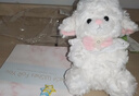 薇薇公主（weiweigongzhu）小羊玩偶公仔生日送女孩女友圣诞节礼物送女生毛绒玩具布娃娃 小羊公仔 22cm无帽【送发卡+礼袋】 实拍图