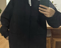 优衣库男装女装防风连帽外套/夹克户外休闲25秋冬新款478231 09 黑色 XS 实拍图