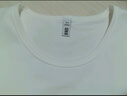 森马（Semir）短袖t恤女短款修身圆领内搭25夏凉感收腰V领上衣辣妹109325100006 实拍图