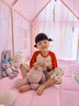 山头林村秘密基地小屋 大号儿童帐篷室内女孩公主分床神器小帐篷宝宝可睡 【pvc支架】加长款美乐蒂1.65米+双门帘 单帐篷(送彩旗+夹子) 实拍图