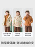 巴拉巴拉童装儿童棉服套装男童连帽外套秋冬装两件套防水 蓝色调00388 110 实拍图