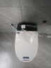 九牧智能马桶一体式全自动翻盖无水压即热虹吸式家用电动坐便器 灰【顶配】自动翻盖+语音泡沫盾 250/300/350/400坑距备注 400mm 实拍图