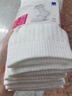 迪卡侬运动袜高帮棉袜(3双)【高帮】加厚-白色【39-42】 2172055 实拍图