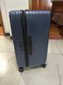 爱华仕行无界行李箱男拉杆箱女大容量旅行箱24英寸三七开托运密码箱蓝色 实拍图