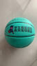 儿童耐磨篮球5号小学生4号幼儿园五号中考专用6号成人室外篮球 加强版4号/马卡龙蓝 PU签名篮球 打气筒+网兜+气针 实拍图