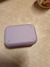 JAJALIN 隐形眼镜盒子便携男女简约眼镜收纳盒 磨砂紫 实拍图