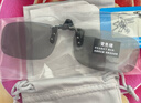 尚瞳太阳镜墨镜镜片夹片男女近视专用智能变色偏光防紫外线防眩光开车钓鱼户外遮阳防晒眼镜夹BS707-2 小号浅灰变深灰眼镜夹 实拍图