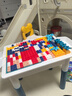 星涯优品儿童积木桌大颗粒DIY多功能男孩女孩玩具可增高桌子3-6岁生日礼物 实拍图