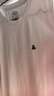 杰克·琼斯（JACK&JONES）25年男装四季打底T恤男T恤舒适男士短袖多色上衣纯色水洗不易走形 本白色A06 M 175 实拍图