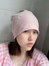爱宝适月子帽秋冬产后孕妇出院坐月子保暖头巾发带产妇帽子2件装 M464 实拍图