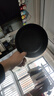 【亏本清仓】韩式麦饭石色不粘锅平底锅铁锅电磁炉不带盖 黑色小煎锅 16cm 实拍图