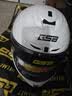 GSB摩托车头盔四季通用男女盔3C电动车摩托车通勤竞速头盔gsb361 极光白（独家新品）+顺丰快递 XXXL（建议60-61头围） 实拍图