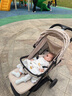 宝宝好A6婴儿推车轻便婴儿车0-3岁婴儿车可坐可躺旅行车一键折叠遛娃车 A6（奶油色）+晒单礼+大礼包 实拍图