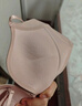 都市丽人软尺码隐形内衣女文胸无钢圈光面无痕薄款透气小胸聚拢胸罩2B25C4 实拍图