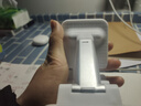 众得利手机支架桌面平板iPad支架可折叠升降调节床头懒人直播架子适用于苹果华为小米三星 可折叠+自由伸缩款【珍珠白】 实拍图