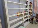 豫正豫正家用学生现代简约书籍馆多层落地置物架钢制简易图书馆书架 珍珠白单面六层2米高0.8m长副架 实拍图