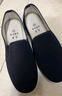 3514老北京布鞋工作鞋轻便一脚蹬爸爸鞋传统布鞋男士休闲鞋  黑色 41 实拍图