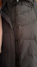 雅鹿羽绒服女冬季2025新款男女情侣长款宽松过膝加厚防寒抗冻中性外套 黑色 S (155) 【推荐90-110斤】 实拍图