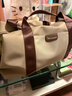 爱华仕城市旅行系列女士大容量行李包袋手提包斜挎健身包商务出差奶咖色 实拍图
