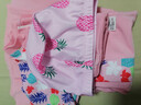 佑游儿童泳衣女中大童女孩游泳衣训练连体速干游泳装32625粉色短袖2XL 实拍图