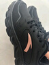 安踏女鞋运动鞋女秋冬新款网面透气跑步鞋软底皮面防水休闲鞋黑色女鞋 （店长力荐秋冬皮面防水鞋）黑色 40 (8.5) 实拍图