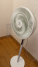 美的（Midea）【幸运草安睡1S】一级能效直流变频声控电风扇家用遥控卧室静音落地扇台式桌面抗菌大风力转页扇 实拍图