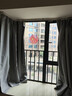 阿黎窗帘家用全遮光帘挂钩式遮阳帘隔热防晒窗帘布1.3宽*1.8高1片 实拍图