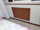 正圣2个起拍】暖气罩遮挡板定做格栅装饰网铁艺百叶老式暖气片防尘罩 【定做尺寸需联系客服改价】 实拍图