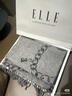 ELLE【礼盒装】100%羊毛围巾女士双面秋冬加厚保暖披肩围脖礼物新年 实拍图