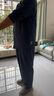 蕉内301H睡衣男女士纯棉情侣家居服长袖套装吸湿速干春秋季软棉棉内衣 【男士】徽蓝 XL 实拍图