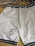 布恩普短裤男夏季新款美式潮流休闲运动五分裤子学生透气薄款宽松篮球裤 白色(主图款） M(105-119斤） 实拍图