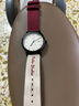 菲都狄都（Fido Dido）手表学生男女同款初高中考试专用石英表复古工装风生日礼物FD2343 活力红+硅胶备用表带 实拍图