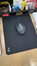 罗技（G）游戏电竞鼠标垫布面中小号办公细面加厚锁边鼠标垫 罗技鼠标垫-黑色(250*300*3mm) 实拍图