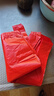 登比塑料袋加厚红色背心袋购物袋食品打包袋超市手提袋32*52cm100只 实拍图