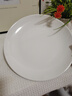今万福 商用密胺盘子酒店餐具10英寸自助餐圆盘菜盘炒菜炒饭炒面盘子 实拍图