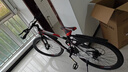 金武端自行车成人山地车公路赛车单车骑行变速超轻越野中学生初中青少年 顶配版-辐条轮-黑红色 26寸21速 实拍图