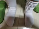 浪莎定制加肥加大松口袜子男中筒100%纯棉男士肥佬袜宽松大码长筒男袜 实拍图